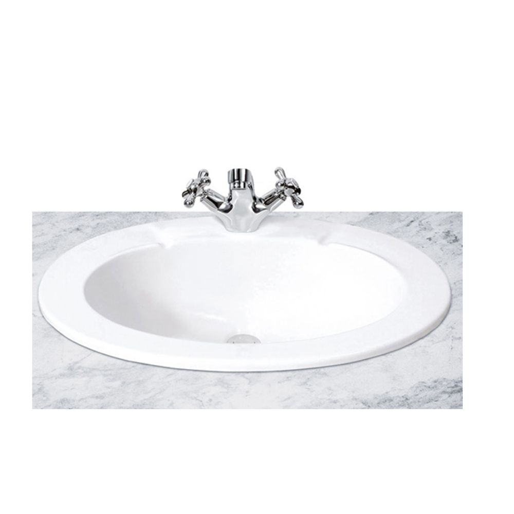 Ovalin Trebol Ceralux Blanco