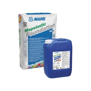 Mapelastic Foundation Mapei impermeabilizante bicomponente para concreto muros y cisternas