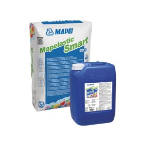 Mapelastic Smart Mapei impermeabilizante bicomponente para concreto terrazas y piscinas